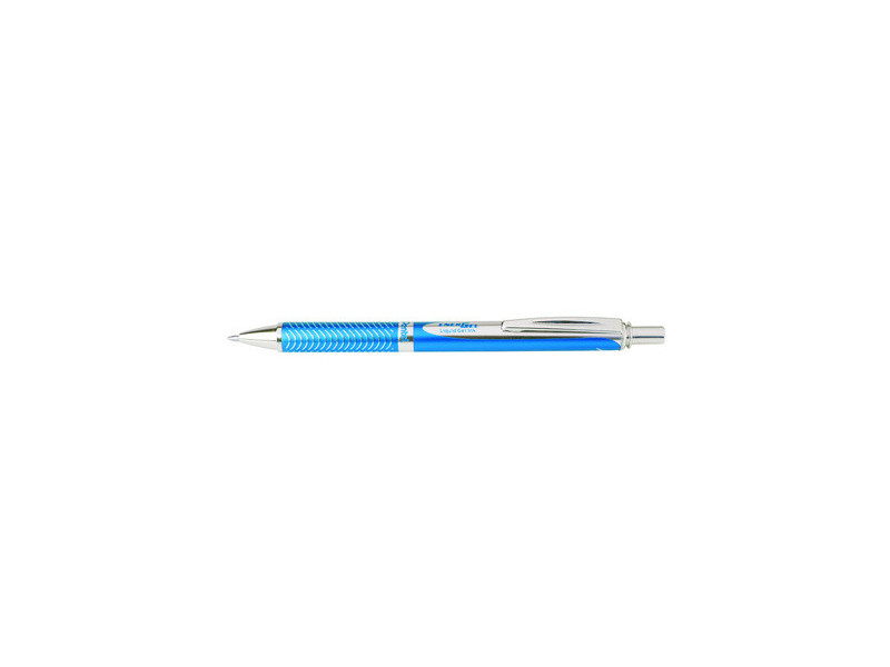 Pentel roller encre gel EnerGel Sterling BL407, bleu