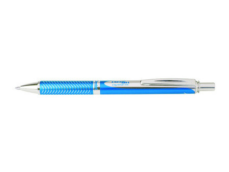 Pentel roller à encre gel EnerGel Sterling BL407, rouge