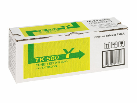 KYOCERA Toner pour KYOCERA/mita FS-C5150DN, jaune