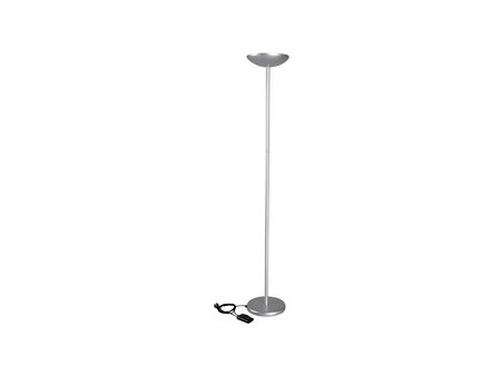 MAUL Lampadaire halogène MAULsky, dimmable, argent