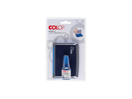 COLOP Set cassette d'encrage + encre, rouge