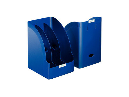 LEITZ porte-revue Plus Jumbo, A4, polystyrène, bleu