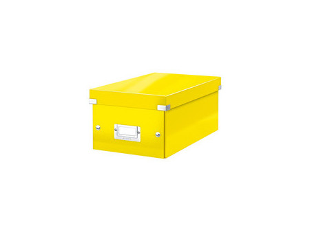 LEITZ Boîte de rangement pour DVD Click & Store, blanc