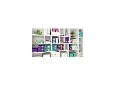 LEITZ Boîte de rangement pour DVD Click & Store, jaune