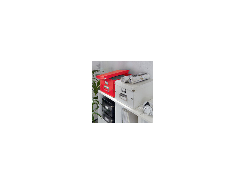 LEITZ Boîte de rangement Click & Store WOW, A4, blanc