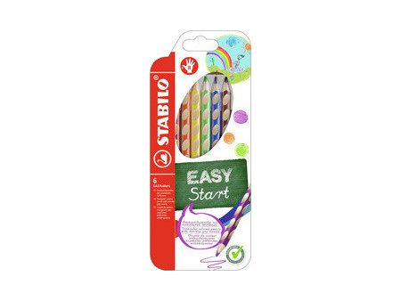 STABILO Crayon de couleur EASYcolors L, étui de 12