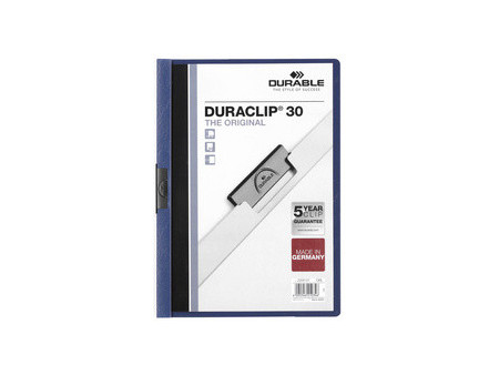 DURABLE Chemise à clip DURACLIP ORIGINAL 30, A4