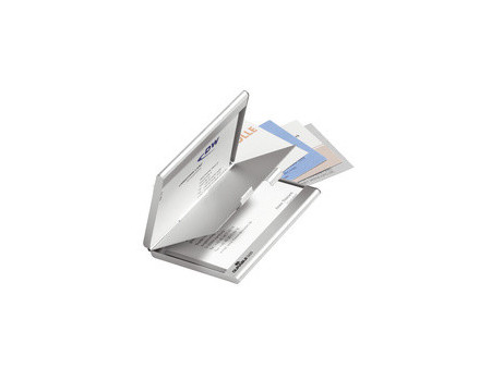 DURABLE Etui pour cartes de visite BUSINESS CARD BOX DUO