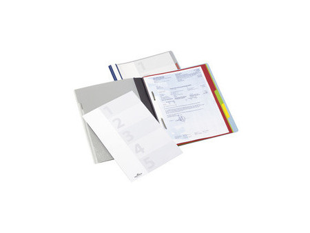 DURABLE Dossier d'organisation DIVISOFlex, A4, bleu