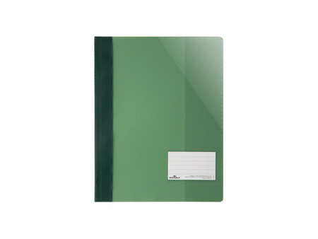 DURABLE Chemise à lamelle extra large, A4+, PVC, vert