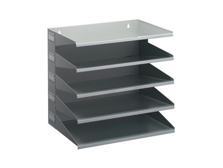 DURABLE Station de tri Business, 5 compartiments, noir