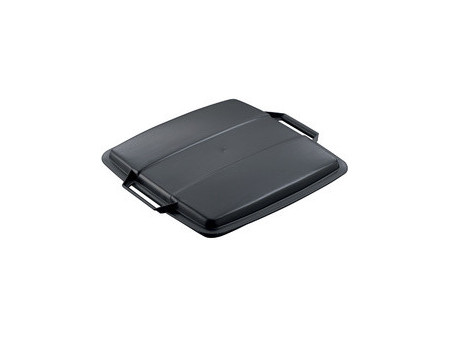 DURABLE Poubelle DURABIN ECO 90, carré, noir
