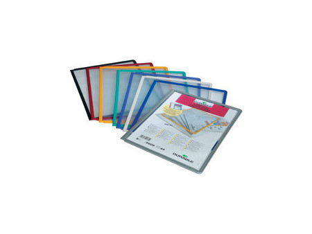 DURABLE support 10 SHERPA, pour 10 pochettes A4, gris