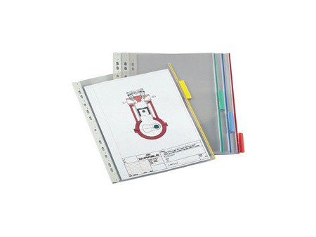 DURABLE Fixation murale FUNCTION, pour 5 plaques pochettes