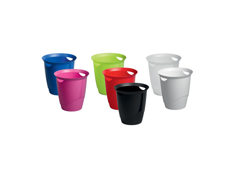 DURABLE Corbeille à papier TREND, 16 litres, rond, vert