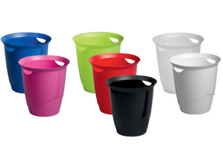 DURABLE Corbeille à papier TREND, couleur: noir