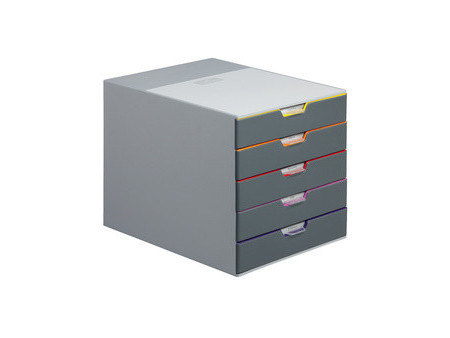 DURABLE Module de classement VARICOLOR 5, avec 5 tiroirs