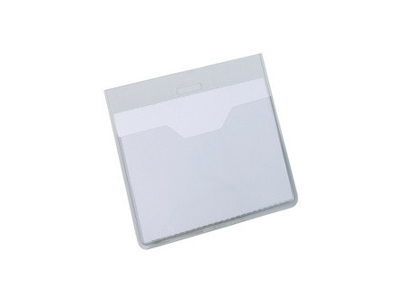 DURABLE Badge, ouvert en haut, sans clip