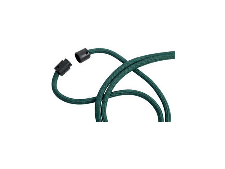 DURABLE Cordon textile rPET avec mousqueton, vert