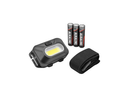 ANSMANN Lampe frontale LED HD120B, 125 lumen, IPX2