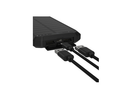 ANSMANN Powerbank PB212W, solaire, 10.000 mAh
