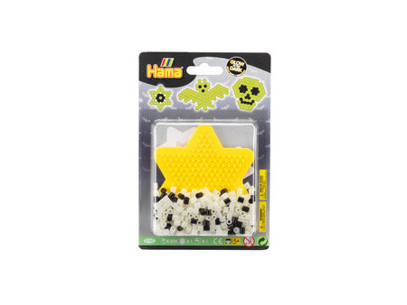 Hama Perles à repasser midi 'Grusel/Glow dans the dark',