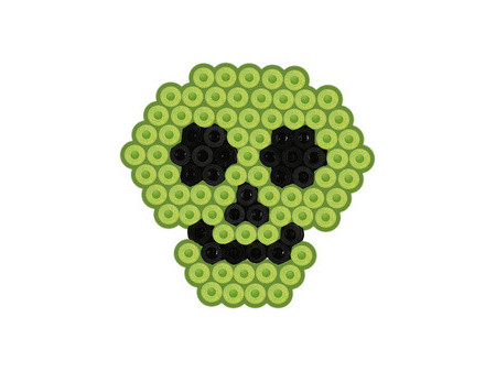 Hama Perles à repasser midi 'Grusel/Glow dans the dark',