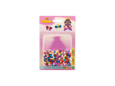 Hama Perles à repasser midi 'Princesse/papillon', blister