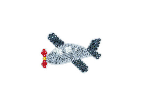 Hama Plaque pour perles midi 'Voilier', blanc