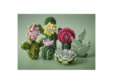 Hama Perles à repasser midi Art 'Succulentes', coffret