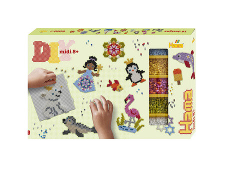 Hama Perles à repasser midi 'Allround', coffret cadeau