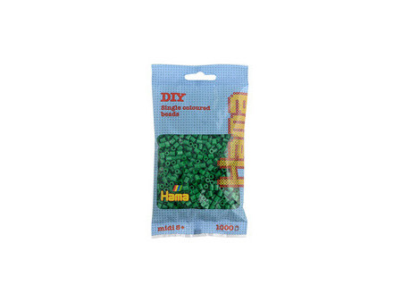 Hama Perles à repasser midi, dans un sachet, matcha