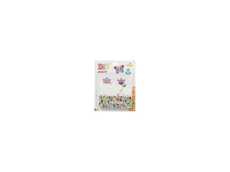 Hama Perles à repasser midi, assorti en 3 motifs, présentoir