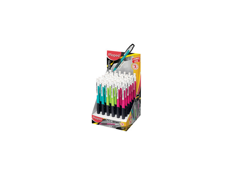 Maped Porte-mines LONG LIFE, 0,5 mm, présentoir de 36