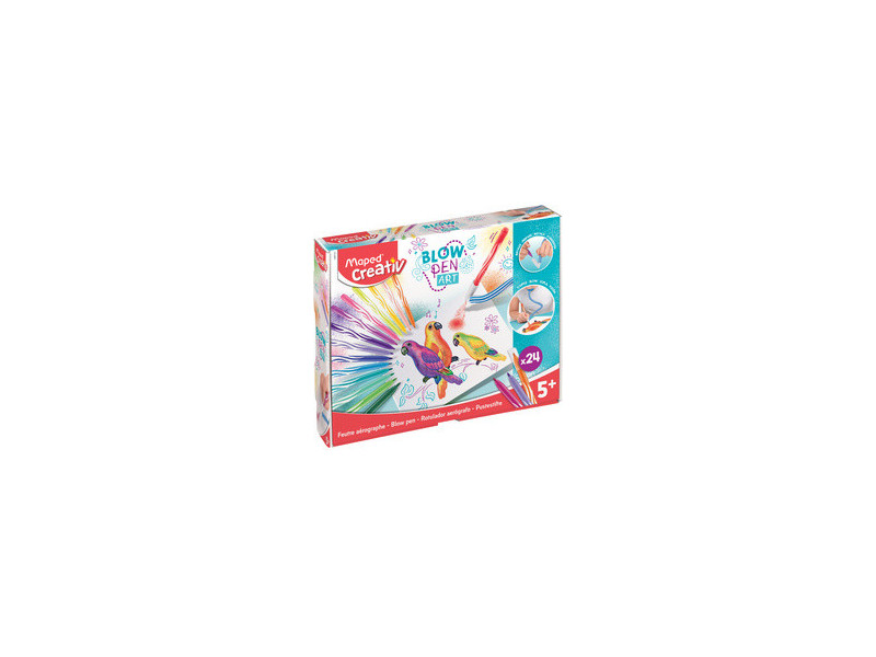 Maped Creativ Kit feutre aérographe BLOW PEN Art, 32 pièces