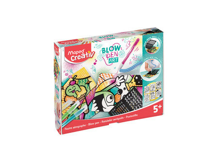 Maped Kit feutre aérographe BLOW PEN 'Pop'Art', 15 pièces
