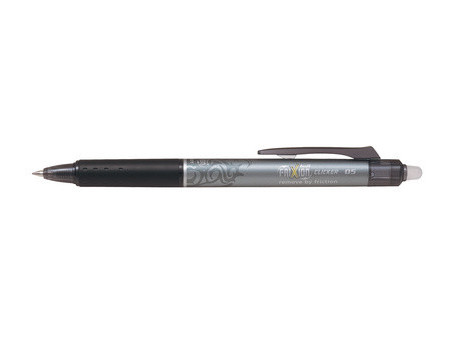 PILOT Stylo roller FRIXION BALL CLICKER 05, noir
