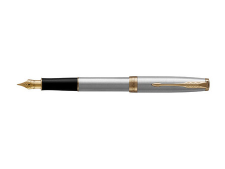PARKER Stylo plume SONNET Acier G.T.
