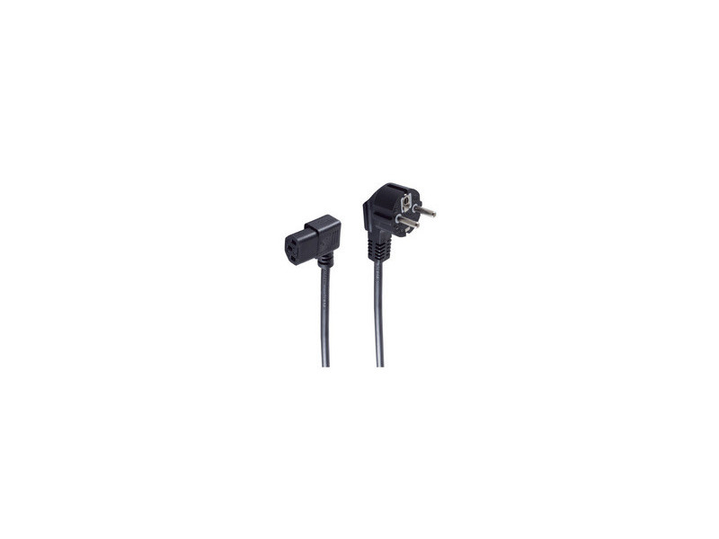 shiverpeaks BASIC-S Câble d'alimentation, coudé, 1,8m