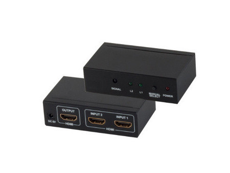 shiverpeaks PROFESSIONAL Switch HDMI, 2 entrées, 1 sortie