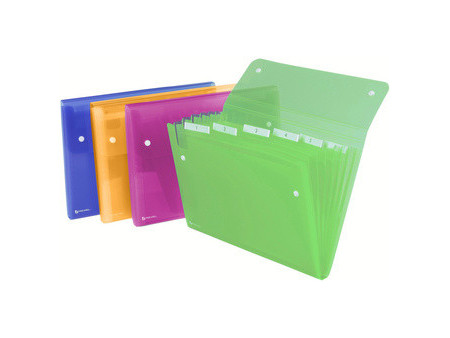 Rexel Trieur ICE, format A4, 6 compartiments, en PP