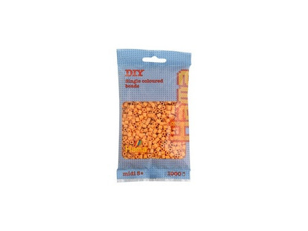 Hama Perles à repasser midi, dans un sachet, bois de rose