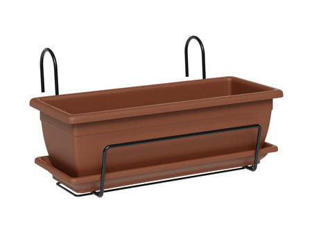 tera Kit de jardinière 'Nara', support inclus, anthracite