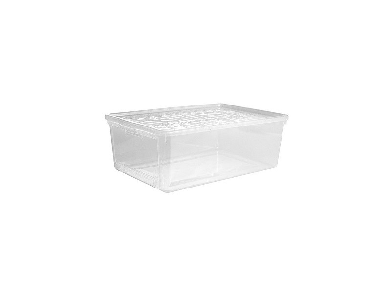 Plast team Boîte à chaussures BASIC BOX, avec clapet