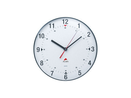 ALBA Horloge murale HORCLAS, montre à quartz, noir