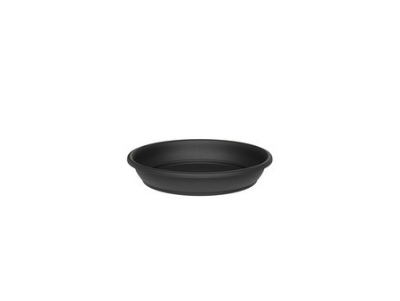 tera Soucoupe 'Aura round', diamètre: 200 mm, anthracite