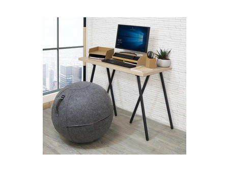 UNiLUX Ballon d'assise ergonomique ERGO SPHERE, gris