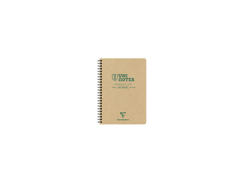 Clairefontaine Carnet à spirale UNI NOTES, A5, quadrillé