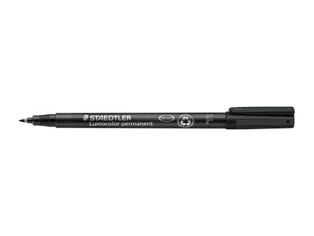 STAEDTLER Marqueur permanent 318F Lumocolor, noir