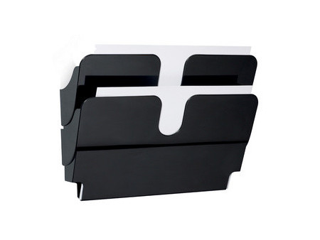 DURABLE Set de porte-brochures mural 'FLEXIPLUS 2', A4
